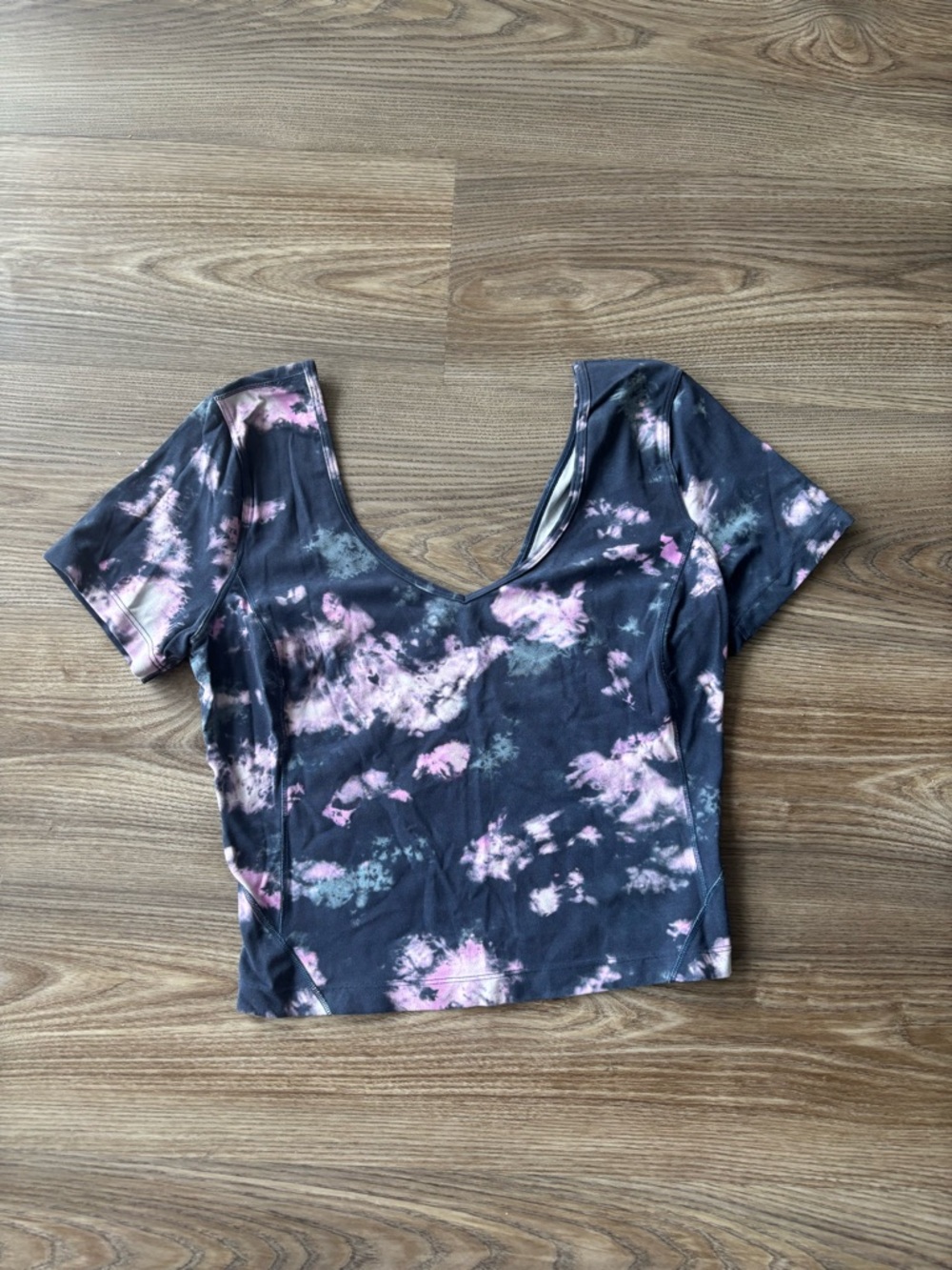 Lululemon Align Cropped Short Sleeve Shirt Size 6